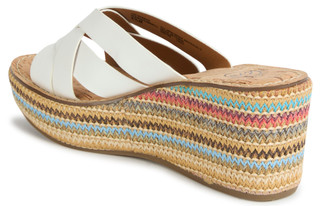 Thumbnail 4: White Mountain White Mountain Womens Samwell Platform Wedge Sandals 