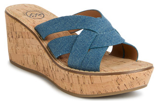 Thumbnail 1: White Mountain White Mountain Womens Samwell Platform Wedge Sandals 