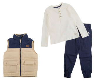 Thumbnail 1: Weatherproof Weatherproof Little Boys 3 Pc Vest Set 