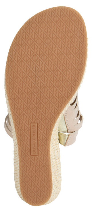 Thumbnail 4: DONALD PLINER Donald Pliner Womens Gallore Leather Wedge Sandals 