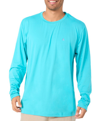 Thumbnail 1: Anglr ANGLR Mens Long Sleeve Logo Performance T-Shirt 