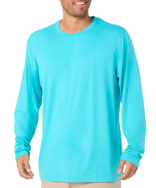 Thumbnail 2: Anglr ANGLR Mens Long Sleeve Logo Performance T-Shirt 