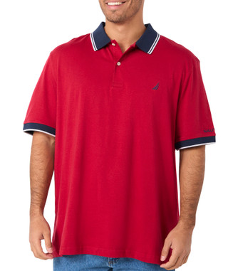 Thumbnail 1: Nautica Nautica Mens J-Class Jersey Tipped Polo 