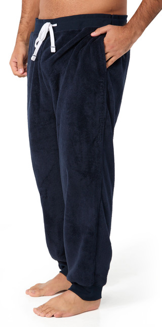 Thumbnail 2: Tommy Hilfiger Tommy Hilfiger Mens Solid Plush Lounging Pajama Pants 