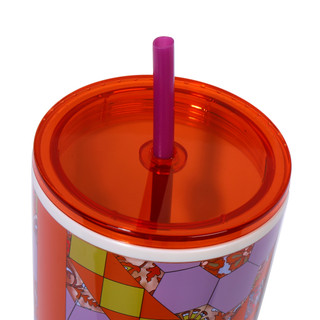 Thumbnail 4: Vera Bradley Vera Bradley 24 oz Tumbler with Straw 