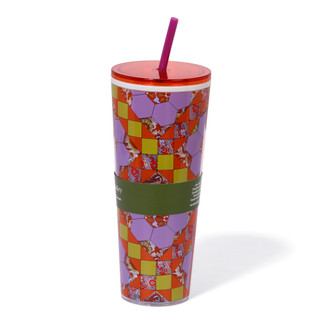 Thumbnail 6: Vera Bradley Vera Bradley 24 oz Tumbler with Straw 