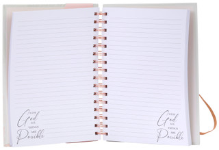 Thumbnail 2: VOTUM Votum 2 Pc Spiritual Spiral Journal Notebook & Pen Set 