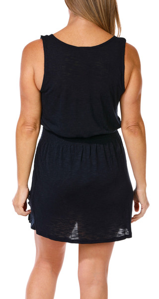 Thumbnail 3: Becca Becca Womens Sleeveless Solid Breezy Dress Coverup 