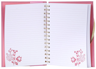 Thumbnail 3: VOTUM Votum 2 Pc Beautiful Spiral Journal Notebook & Pen Set 