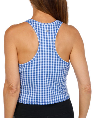 Thumbnail 2: 90 DEGREE BY REFLEX 90 Degree By Reflex Womens Air Lux Printed Crop Tank Top 