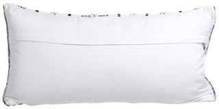 Thumbnail 2: LR HOME LR Home 14x28 Jute Cotton Stripe Decorative Pillow 