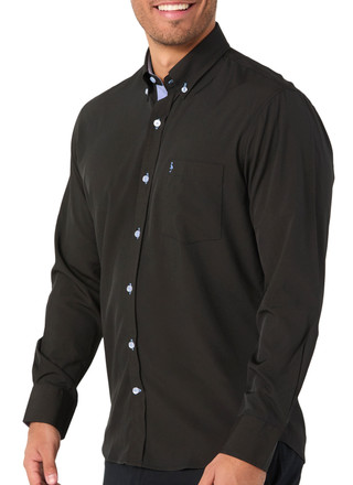 Thumbnail 2: TAILORBYRD Tailorbyrd Mens Long Sleeve Button Down Shirt 