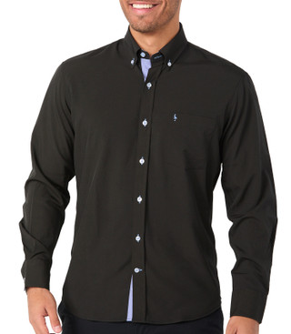 Thumbnail 1: TAILORBYRD Tailorbyrd Mens Long Sleeve Button Down Shirt 