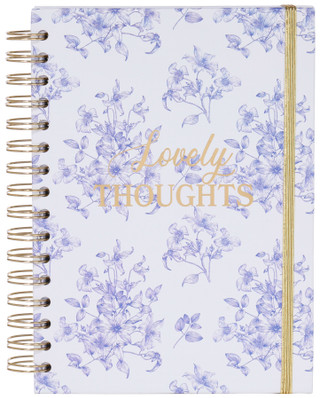Thumbnail 1: VOTUM Votum Lovely Thoughts Spiral Lined Journal Notebook 