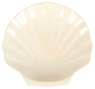 Thumbnail 2: Certified International Certified International 8 in Scallop Shell Plate 