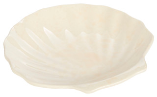 Thumbnail 1: Certified International Certified International 8 in Scallop Shell Plate 