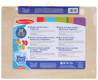Thumbnail 2: Melissa & Doug Melissa & Doug Blue's Clues Wooden Chunky Puzzle 