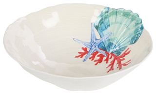 Thumbnail 1: PD HOME PD Home 12 in Coastal Serving Bowl 
