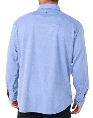 Thumbnail 3: TAILORBYRD Tailorbyrd Mens Long Sleeve Sweater Buttoned Shirt 