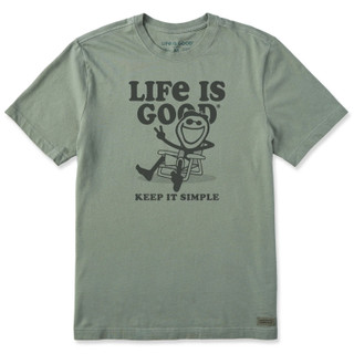 Thumbnail 1: Life is Good Life Is Good Mens Keep It Simple Jake Crusher Tee 