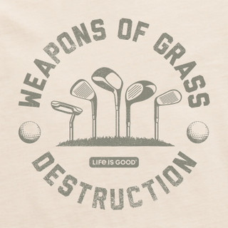 Thumbnail 2: Life is Good Life Is Good Mens Weapons of Grass Destruction Crusher Tee 