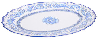 Thumbnail 1: Certified International Certified International 18x13 Floral Serving Tray 