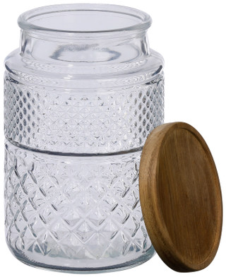 Thumbnail 4: 10 Strawberry Street 10 Strawberry Street 60 oz Randolph Glass Canister 