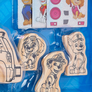 Thumbnail 3: Melissa & Doug Melissa & Doug Paw Patrol Wooden Vehicle Craft Kit 