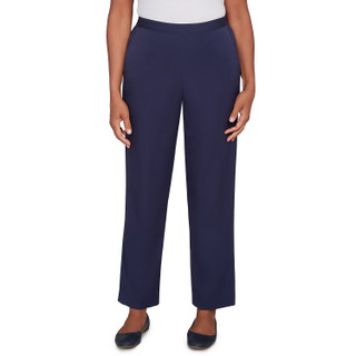 Thumbnail 1: Alfred Dunner Alfred Dunner Womens Side Seam Pocket Twill Pants 