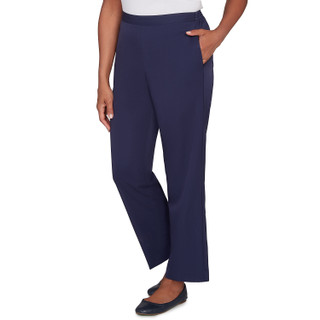Thumbnail 3: Alfred Dunner Alfred Dunner Womens Side Seam Pocket Twill Pants 
