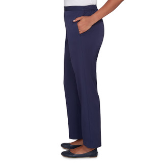 Thumbnail 4: Alfred Dunner Alfred Dunner Womens Side Seam Pocket Twill Pants 