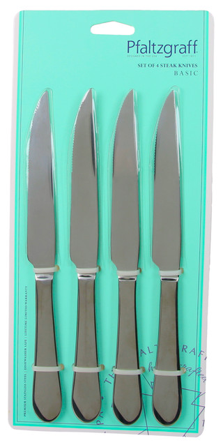 Thumbnail 1: Pfaltzgraff Pfaltzgraff 4 Pk Stainless Steel Steak Knives 