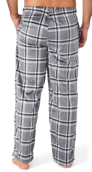 Thumbnail 2: Dockers Dockers Mens Plaid Minky Fleece Lounging Pajama Pants 