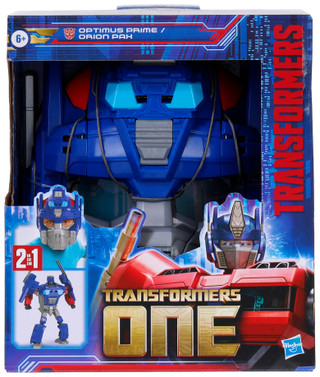 Thumbnail 1: Transformers Transformers 2-in-1 Optimus Prime Toy Mask 