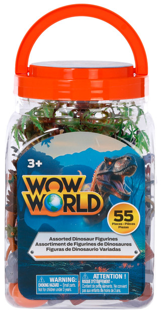 Thumbnail 1: Wow World Wow World 55 Pc Assorted Dinosaur Figurines 