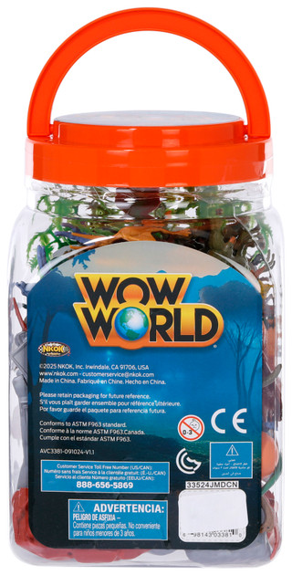 Thumbnail 3: Wow World Wow World 55 Pc Assorted Dinosaur Figurines 