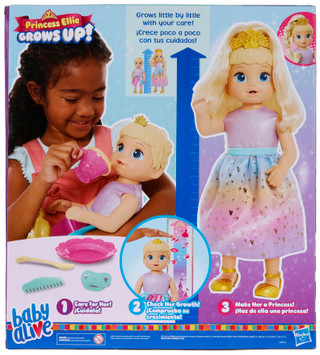 Thumbnail 4: Baby Alive Baby Alive Princess Ellie Grows Up Doll 
