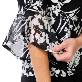 Thumbnail 3: Thomas & Olivia Thomas & Olivia Petite 3/4 Sleeve Floral Top 