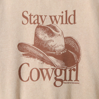 Thumbnail 2: No Comment Juniors Cowgirl Graphic Sweatshirt 