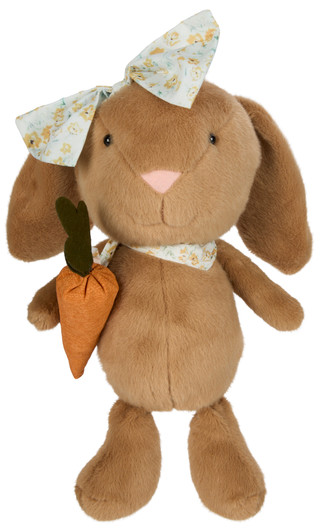 Thumbnail 1: 11 in Plush Easter Bunny Decor 