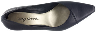 Thumbnail 2: Easy Street Easy Street Womens Chiffon Pointed-Toe Pumps 