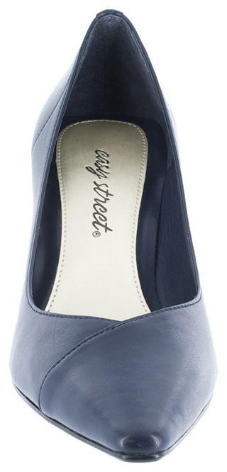 Thumbnail 6: Easy Street Easy Street Womens Chiffon Pointed-Toe Pumps 