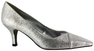 Thumbnail 1: Easy Street Easy Street Womens Chiffon Pointed-Toe Pumps 
