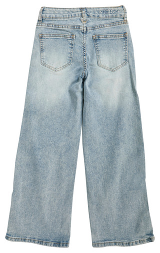 Thumbnail 2: Vigoss Vigoss Big Girls Embroidered Bow Wide Leg Jeans 