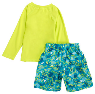 Thumbnail 2: Floatimini Floatimini Little Boys 2 Pc Swim Shorts Set 