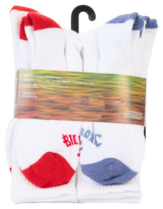 Thumbnail 2: BILLABONG Billabong Mens 8 Pk Half Cushion Crews 
