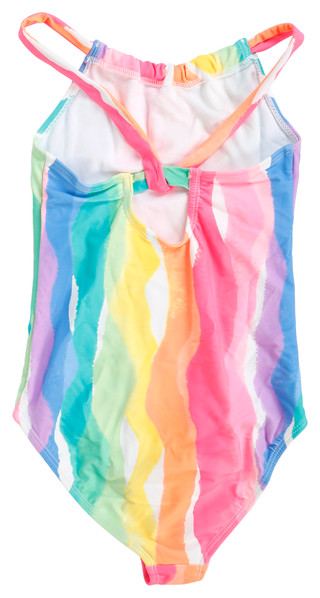 Thumbnail 2: Angel Beach Angel Beach Big Girls Rainbow One Piece Swimsuit 