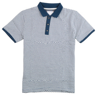 Thumbnail 1: Denim & Flower Denim & Flower Big Boys Knit Short Sleeve Polo 