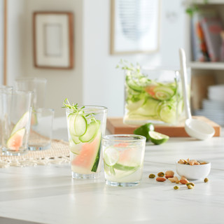 Thumbnail 7: Libbey Libbey Preston 13 oz Glasses (Set of 4) 