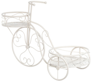 Thumbnail 3: THREE HANDS CORP. Three Hands Corp 2 Pot Tricycle Plant Stand 